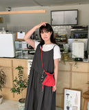 Koayu Flower Patch Crop Short Sleeve Tee