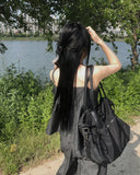 Mob Raw Denim Sleeveless Set-Up