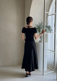 Miereu Summer Satin Banding Skirt