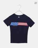Termil Stars and Stripes Print Short Sleeve T-Shirt