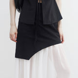 Ariane Unbalanced Lace Skirt