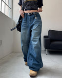Bolide Washing Baggy Denim Pants
