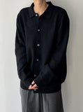 Mons collar knit cardigan