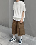 Waffle over knit