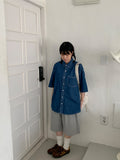 [unisex] Neico Denim Over Short Sleeve Shirt
