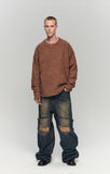PANDORA BOUCLE PULLOVER KNIT