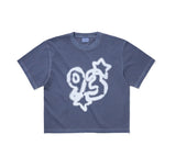 93 Spray Pigment Crop Fit T-shirt