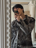 Rick smudging denim jacket