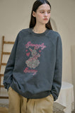Bunny For Heart Raglan Pigment Sweatshirt