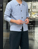 Bez Collar Cable Cardigan