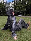Over Spray Crop Hood Zip-Up