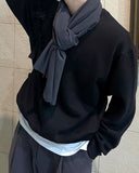 Belven Layered Round Sweatshirt 1+1