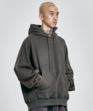 Curve Pocket Washed Hoodie