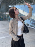 Cardan Pocket Slim Bomber Semi-Crop Jacket