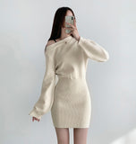 Feminine Mood Slim Fit H-Line Tight One Piece