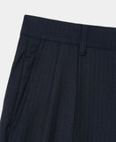 PIN STRIPE TWO TUCK PANTS