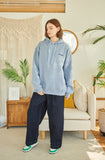 Serendipity Embroidery Brushed Hood