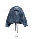 East Belted Denim Jacket