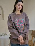 Happy Callie Raglan Pigment Sweatshirt