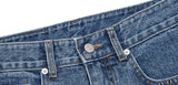 Zipper Denim Pants