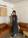 [unisex] Kemnio Printing Over Short Sleeve Tee