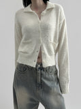 Kima Fur Collar Cardigan