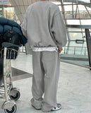 Bidden cutting heavy brushed sweatpants