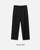 Lauren Wool One-Tuck Banding Slacks