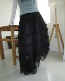 Ramu Tiered Long Skirt