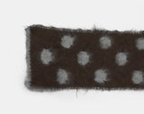 Loltz Dot Color Matching Wool Angora Fur Muffler