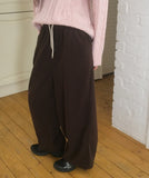 Laom corduroy ribbed jogger pants