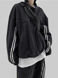 Dissen fleece track zip-up