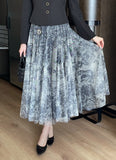 Deor Thuwal Banding Double Tulle Skirt
