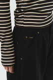 (W) Fair Fleece Striped Top