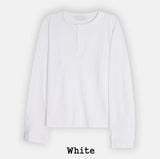 Levan Cuffs Henley Neck Long Sleeve