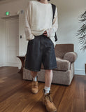 Gody Non-Fade Bermuda Denim Pants