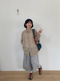[unisex] Hiccup Rivet Banding Bermuda Pants