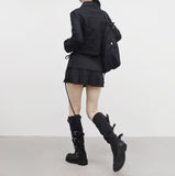 Kenny String Pleats Skirt