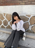 Leusyam Lace Ribbon Blouse