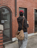 Cosid Rivet Denim Hood Zip-Up