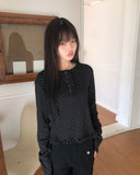 Toel Dot Frill Long Sleeve T-Shirt