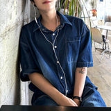 Pocket brush half shirt