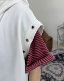 Marty Eyelet Hooded Vest