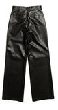 Flow Line Leather Pants Man