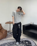 Rotten Pintuck Cargo Banding Pants