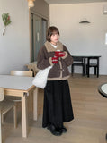 Goeli Argyle Knit Gloves