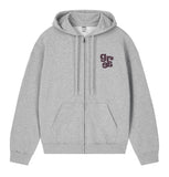 GRAE-S Small Stripe Hood Zip-Up