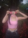 Ethnic muffler set bra top (+with cup)