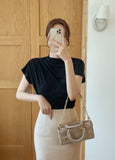 Dayzel Half Drape Cool Span T-Blouse