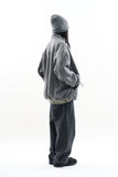 Mockneck low warm fleece zip-up